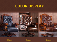 Load image into Gallery viewer, &quot;Arna Royal Victorian Collection&quot; Luxury Plus Furniture - Office Leather Massage Reclining Business Chair CEO
