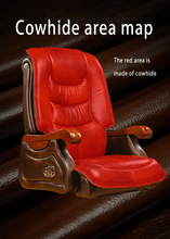 Load image into Gallery viewer, &quot;Arna Royal Victorian Collection&quot; Luxury Plus Furniture - Office Leather Reclining Business Chair
