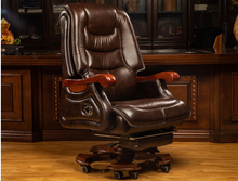 Load image into Gallery viewer, &quot;Arna Royal Victorian Collection&quot; Luxury Plus Furniture - Office Leather Reclining Business Chair
