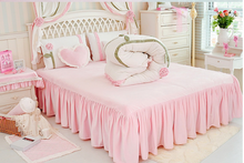 Load image into Gallery viewer, &quot;Arna&#39;s Collection&quot; - Luxury Girls Bedding Sets - 6/7 Piece Many Colours - Includes Decorative Pillows
