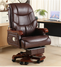 Load image into Gallery viewer, &quot;Arna Royal Victorian Collection&quot; Luxury Plus Furniture - Office Leather Reclining Business Chair CEO
