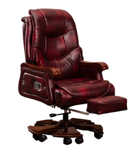 Load image into Gallery viewer, &quot;Arna Royal Victorian Collection&quot; Luxury Plus Furniture - Office Leather Reclining Business Chair CEO
