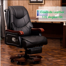 Load image into Gallery viewer, &quot;Arna Royal Victorian Collection&quot; Luxury Plus Furniture - Office Leather Reclining Business Chair CEO
