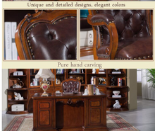 Load image into Gallery viewer, &quot;Arna Royal Victorian Collection&quot; Luxury Plus Furniture - Office Leather Reclining Business Chair President
