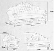 Load image into Gallery viewer, &quot;Arna Royal Victorian Collection&quot; Luxury Plus Furniture - Exquisite European 3 Piece Lounge Suite
