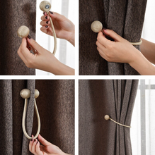 Load image into Gallery viewer, &quot;Arna Collection&quot; Retro/Classical Curtain Magnetic Ties - Many COLOURS x2 Pieces
