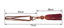Load image into Gallery viewer, &quot;Arna Collection&quot; Retro/Classical/Victorian Rope Curtain Ties - Many COLOURS x 2 Pieces
