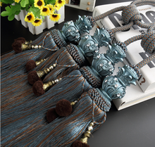 Load image into Gallery viewer, &quot;Arna Collection&quot; Retro/Classical/Vintage Rope Curtain Ties - Many COLOURS x 2 Pieces
