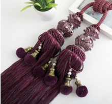 Load image into Gallery viewer, &quot;Arna Collection&quot; Retro/Classical/Vintage Rope Curtain Ties - Many COLOURS x 2 Pieces
