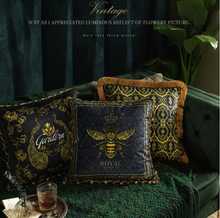 Load image into Gallery viewer, &quot;Arna Royal Victorian Collection&quot; European-Style Sofa Cushion Cover Luxury Embroidery
