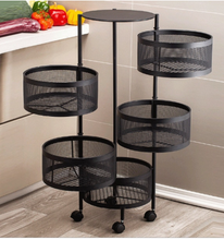 Load image into Gallery viewer, Versatile Storage Set on Casters -  Multi-layer Baskets Kitchen/Bedroom/Bathroom/Sewing Room/Toys
