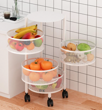 Load image into Gallery viewer, Versatile Storage Set on Casters -  Multi-layer Baskets Kitchen/Bedroom/Bathroom/Sewing Room/Toys
