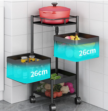 Load image into Gallery viewer, Versatile Storage Set on Casters -  Multi-layer Baskets Kitchen/Bedroom/Bathroom/Sewing Room/Toys
