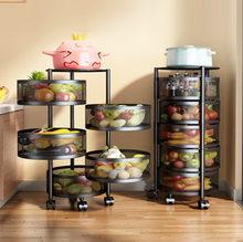 Load image into Gallery viewer, Versatile Storage Set on Casters -  Multi-layer Baskets Kitchen/Bedroom/Bathroom/Sewing Room/Toys
