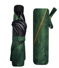 Load image into Gallery viewer, &quot;Arna&#39;s Luxury Umbrella Collection - Green Leaf (Beautiful Gift)
