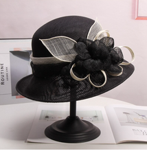 Load image into Gallery viewer, &quot;Arna&quot; Collection - Luxury Hats - British Lady Derby Race Fedora Hat - Many Colours
