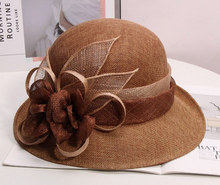 Load image into Gallery viewer, &quot;Arna&quot; Collection - Luxury Hats - British Lady Derby Race Fedora Hat - Many Colours
