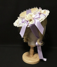 Load image into Gallery viewer, &quot;Arna&quot; Collection - Luxury Hats - Absolute Stunning Hat Ribbon/Lace/Flower- Many Colours
