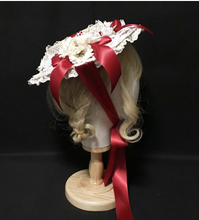 Load image into Gallery viewer, &quot;Arna&quot; Collection - Luxury Hats - Absolute Stunning Hat Ribbon/Lace/Flower- Many Colours
