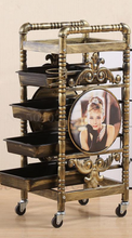 Load image into Gallery viewer, Luxury Hairdressing Salon Trolley - Barber Shop Hair Salon Trolley Retro Multi-Function - Many Styles
