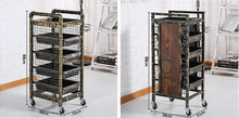 Load image into Gallery viewer, Luxury Hairdressing Salon Trolley - Barber Shop Hair Salon Trolley Retro Multi-Function - Many Styles

