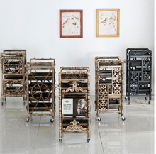 Load image into Gallery viewer, Luxury Hairdressing Salon Trolley - Barber Shop Hair Salon Trolley Retro Multi-Function - Many Styles
