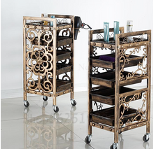 Load image into Gallery viewer, Luxury Hairdressing Salon Trolley - Barber Shop Hair Salon Trolley Retro Multi-Function - Many Styles
