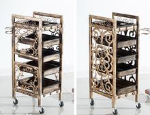 Load image into Gallery viewer, Luxury Hairdressing Salon Trolley - Barber Shop Hair Salon Trolley Retro Multi-Function - Many Styles
