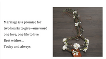 Load image into Gallery viewer, Arna&#39;s Hair Accessories - Exquisite Flower Crown Leaves Rattan Floral Garland Headband for Bride Wedding Photography Accessories
