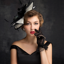 Load image into Gallery viewer, &quot;Arna&quot; Collection - Luxury Hats - Headpiece Formal Feather Hair Accessories
