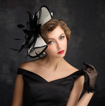 Load image into Gallery viewer, &quot;Arna&quot; Collection - Luxury Hats - Headpiece Formal Feather Hair Accessories
