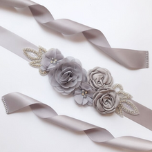 Load image into Gallery viewer, Arna&#39;s Royal Collection - Flower Belt &amp; Head Piece (Children) Bridal - Many Colours

