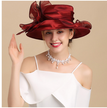 Load image into Gallery viewer, &quot;Arna Collection&quot; Luxury Hats - Stylish Modern Sheer Elegance
