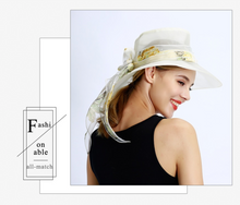 Load image into Gallery viewer, &quot;Arna Collection&quot; Luxury Hats - Lace floral Elegance
