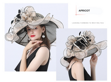 Load image into Gallery viewer, &quot;Arna Collection&quot; Luxury Hats - Sheer Elegance
