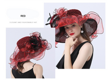 Load image into Gallery viewer, &quot;Arna Collection&quot; Luxury Hats - Sheer Elegance
