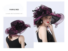 Load image into Gallery viewer, &quot;Arna Collection&quot; Luxury Hats - Sheer Elegance
