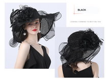 Load image into Gallery viewer, &quot;Arna Collection&quot; Luxury Hats - Sheer Elegance
