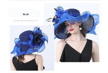 Load image into Gallery viewer, &quot;Arna Collection&quot; Luxury Hats - Sheer Elegance
