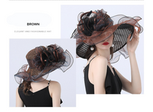 Load image into Gallery viewer, &quot;Arna Collection&quot; Luxury Hats - Sheer Elegance
