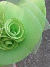 Load image into Gallery viewer, &quot;Arna Collection&quot; Luxury Hats - Unique Satin &amp; Horse Hair with Feathers

