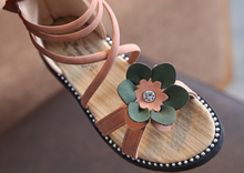 Load image into Gallery viewer, Arna Shoe Collection - Beautiful Girls Roman Sandal Zipper in many Sizes/Colours &amp; Styles
