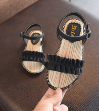 Load image into Gallery viewer, Arna Shoe Collection - Beautiful Girls Roman Sandal Zipper in many Sizes/Colours &amp; Styles
