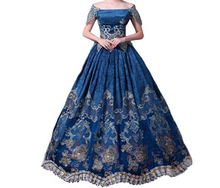 Load image into Gallery viewer, Arna&#39;s Royal Gown Collection - Rococo Baroque Marie Antoinette Ball Dresses 18th Century Victorian Gown
