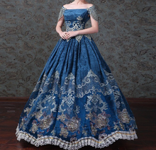 Load image into Gallery viewer, Arna&#39;s Royal Gown Collection - Rococo Baroque Marie Antoinette Ball Dresses 18th Century Victorian Gown
