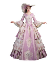 Load image into Gallery viewer, Arna&#39;s Royal Gown Collection - Rococo Baroque Marie Antoinette Ball Dresses 18th Century Victorian Gown
