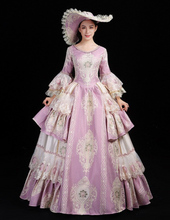 Load image into Gallery viewer, Arna&#39;s Royal Gown Collection - Rococo Baroque Marie Antoinette Ball Dresses 18th Century Victorian Gown

