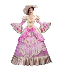 Load image into Gallery viewer, Arna&#39;s Royal Gown Collection - Rococo Baroque Marie Antoinette Ball Dresses 18th Century Victorian Gown
