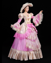 Load image into Gallery viewer, Arna&#39;s Royal Gown Collection - Rococo Baroque Marie Antoinette Ball Dresses 18th Century Victorian Gown

