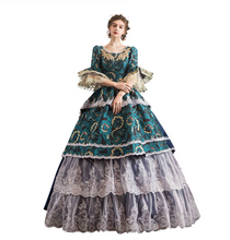 Load image into Gallery viewer, Arna&#39;s Royal Gown Collection - Rococo Baroque Marie Antoinette Ball Dresses 18th Century Victorian Gown
